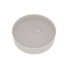 Ideavit SolidFloat-40 tvättställ, Ø40 cm, matt vit