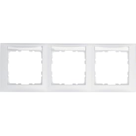 Ramme 3M med tekstfelt van S.1 9010 mat hvid