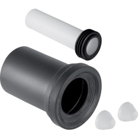 Geberit tilslutningssæt til væghængt toilet, 18,5 cm