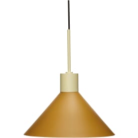 Hübsch Crayon pendellampe, ravfarget