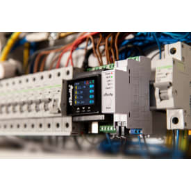 Shelly Pro EM 50A WiFi 1-faset energimåler, 2x50A