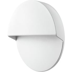 SG Arlon Round utendørs vegglampe, 2700K, hvit