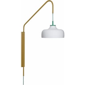 Hübsch Current vegglampe, khaki