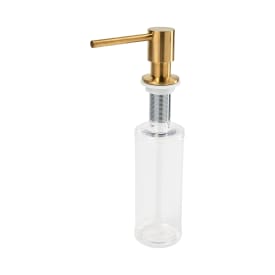 Secher F049 sæbedispenser, messing pvd