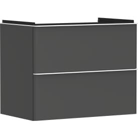Hansgrohe Xelu Q underskab 78x47,5 cm, mat grĂĄ