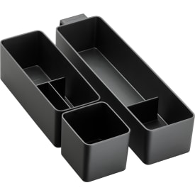 Hansgrohe IntraStoris lådinsats, 10x35,5 cm, matt svart