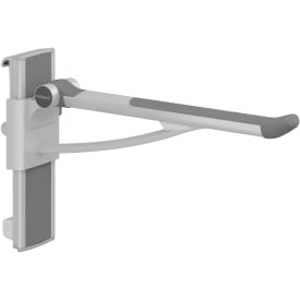 Pressalit Care Plus armstöd, 70 cm, höger, grå