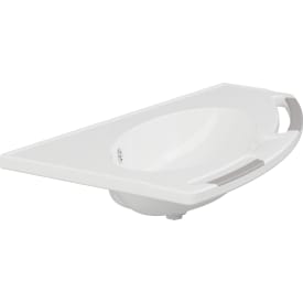 Pressalit Care Matrix Angle Deep servant, 100x57,1 cm, høyre, hvit