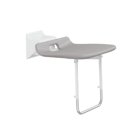 Pressalit Care Value IV brusesæde, grå