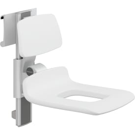 Pressalit Care Plus brusesæde 450, hvid