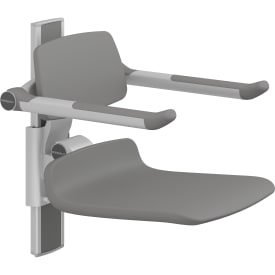 Pressalit Care Plus brusesæde 450, grå