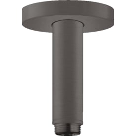 Hansgrohe S duscharm, 10 cm, borstad svart krom