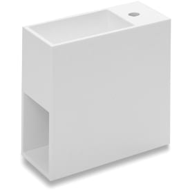 Cosmic Compact håndvask, 40x20 cm, hvid