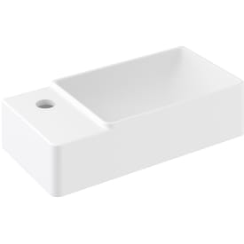 Cosmic Fancy håndvask, 40x20 cm, mat hvid