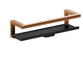 Cosmic Architect S+ brusehylde med bruseskraber, børstet kobber pvd