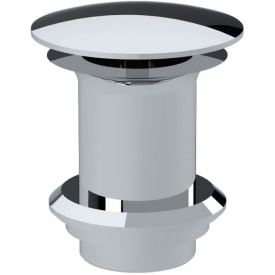 Cosmic bunnventil, push-open, krom