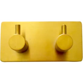 K. Neerskov håndkleknag, messing