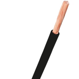 PVT Ledning 1x10 mm², sort