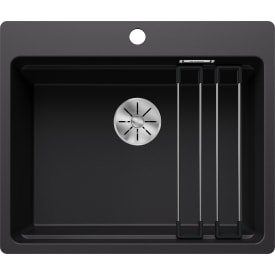 Blanco Etagon 6-F UXI køkkenvask 59,1 x 37 cm, sort