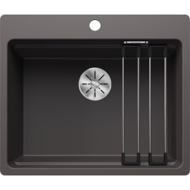 Blanco Etagon 6-F UXI kjøkkenvask 59,1 x 37 cm, grå