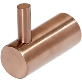 Cassøe A1 håndklekrok, børstet kobber