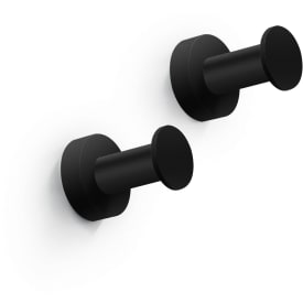 Cassøe håndklekrok, 2 stk, matt svart