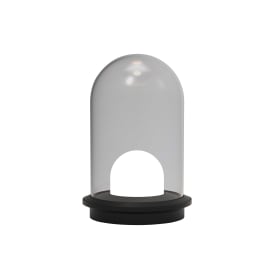 Pille Single LT Bordlampe røkt glass. 14W, kan ikke dimmes