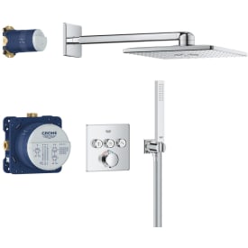 Grohe Precision Cube SmartControl dusjsett, vannbesparende, krom