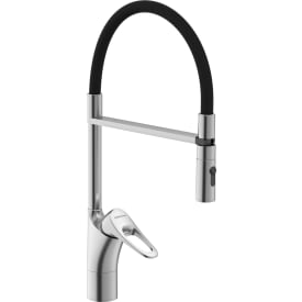 FM Mattsson 9000XE køkkenarmatur, udtrækstud, børstet krom