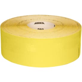 Mirka sandpapir / slibepapir 115 mm x 50 m, gul, K180