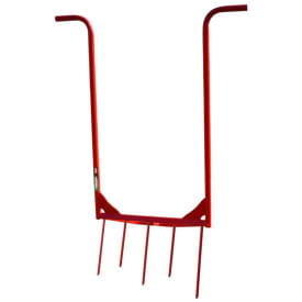 Polet 5-tands bredgreb til luftning af jord