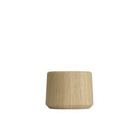 Sackit Oslo bordlampefod, eg, 5 cm