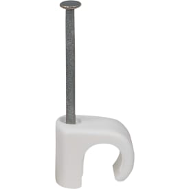 500 stk Klips 5-7/20 mm hvite (500)