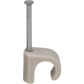 300 stk Tillex kabelclips 8-12/30 mm, rund, grå