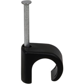 100 stk Klips 10-14/30 mm svart (100)