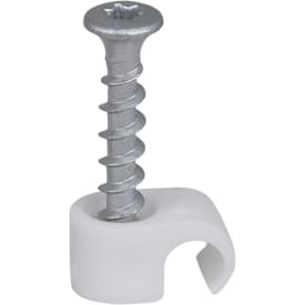 100 stk Tillex skrueclip, 5X33 mm, 7-10 W