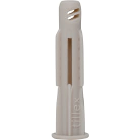 100 stk Plugger Uni UPK8 8x50 mm med krage grå (100)