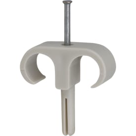 800 stk Plugs Clips Dobbel PC-D 14-18, 2,5 x 40 mm, grå (800)