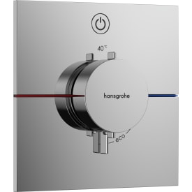 Hansgrohe ShowerSelect Comfort E dusjbatteri, krom