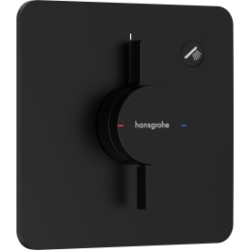 Hansgrohe DuoTurn Q duschblandare, svart