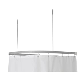 Van Der P Profil5001 badeforhængsstang, 90x90x90 cm, sort