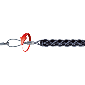 RUNPO Kabelstrømpe med øje for Ø15-19 mm