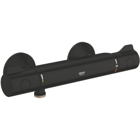 Grohe Eurosmart brusearmatur, mat sort