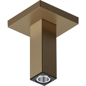 Hansgrohe brusearm, 10 cm, børstet bronze
