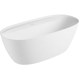 Kriss Style badekar, 170x80 cm, mat hvid