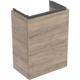 Geberit Acanto underskab, 39,2x24,6 cm, nøddetræ