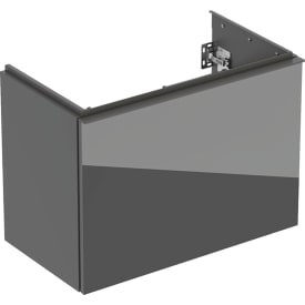 Geberit Acanto underskab, 74x41,5 cm, grå glas