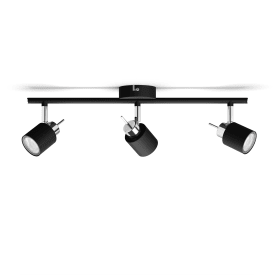 Philips myLiving Meranti takspotlight, svart