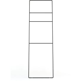 Metallbude Estina håndklædeholder, 55 cm, sort