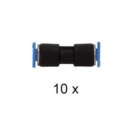 Push-In samler 8mm. Hun/Hun. Pakke med 10 stk.